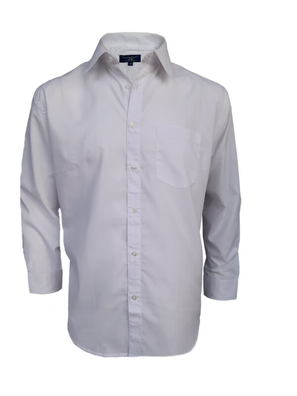 camisa popelina blanca